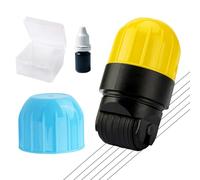 Five Line Sheet Music Seal, Five/Six Line Drawing Pen, Double Head Practice Roller Stamp, Music Notation Stamp Roller Handwriting Lines Stamps, Multi-Functional Learning Tool for School, Home