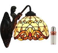Five liters 8-Inch European Modern Baroque Tiffany Wall Lamp Wall Sconces Wall Lighting