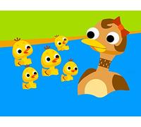 Five little ducks - Learn nursery rhyme for tollders