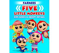 Five Little Monkeys Kids Songs and Nursery Rhymes - Farmees