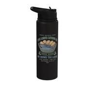 Five Loaves Catering Co. Funny Christian Stainless Steel Insulated Water Bottle