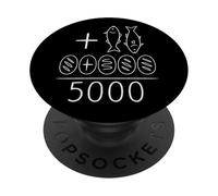Five Loaves Two Fish Feeding the 5000 Jesus Miracle PopSockets Adhesive PopGrip