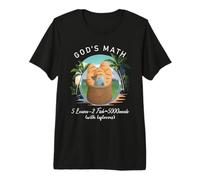Five Loaves Two Fish Feeding The 5000 Jesus Miracle Premium T-Shirt