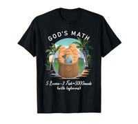 Five Loaves Two Fish Feeding The 5000 Jesus Miracle T-Shirt