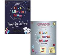 Five Minute Mum Time For School & Five Minute Mum Give Me Five By Daisy Upton 2 Books Collection Set