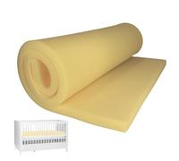 FIVE MOONS Kids Memory Foam Cot Mattress Topper For Cot and Toddle bed, soft and comfortable 120cm x 60cm, 140cm x 70cm in 2.5cm and 5cm depth (120 x 60 x 5cm)