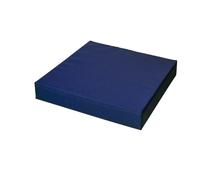 FIVE MOONS Orthopaedic Pressure Relief Memory Foam Seat Pad Cushion for office chairs, cars, wheelchairs and mobility scooters .Waterproof Zipped Cover (Navy Blue, 20" x 20" x 2")