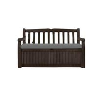 FIVE MOONS Waterproof outdoor Bench Cushion Seat Pad different sizes to replace Iceni Keter, Eden Storage Box, custom benches & swings.128x50,120x50,100x40,140x45,122x40, 10x47 (Grey, 100 x 40 x 6cm)