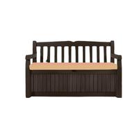 FIVE MOONS Waterproof outdoor Bench Cushion Seat Pad different sizes to replace Iceni Keter, Eden Storage Box, custom benches & swings.128x50,120x50,100x40,140x45,122x40, 10x47 (Sand, 100 x 40 x 6cm)
