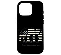 Five Move As One Or None Come Home. Patriotic Soldier Case for iPhone 16 Pro