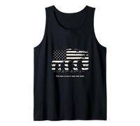 Five Move As One Or None Come Home. Patriotic Soldier Tank Top