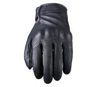 Five Mustang Evo Ladies Perforated Motorcycle Gloves, black, size XL for Women