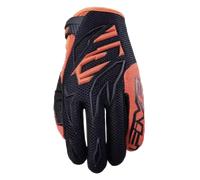 Five MXF3 Youth MX Gloves Black/OrangeXL Black,Orange