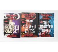Five Nights At Freddy 3 Books Collection Set Silver Eyes Twisted Ones The fourth Closet paperback New