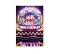 Five Nights at Freddy's Anti Splash Art Posters Living Room And Bedroom Hanging Paintings Suitable for Multiple Scenarios No Need for Punching Easy to Install Suitable for Gifts And Personal UseUnfram