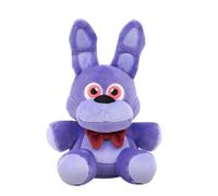 Five Nights At Freddy's Classic Bonnie Plush - 8-Inch Stuffie with Soft Material and Glow-In-The-Dark Eyes