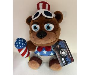 Five Nights at Freddys Freddy Firework Freddy Plush 4th July Funko Exclusive UK