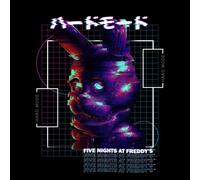 Five Nights at Freddy's Hard Mode Bonnie Glitch Unisex T-Shirt - Black - M