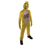 Rubies Official Children's Chica Five Nights at Chicas Fancy Dress Costume, 132 cm - Medium, 5/7 Years Halloween