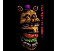 Five Nights at Freddy's Midnight Snack Burger Unisex T-Shirt - Black - 3XL