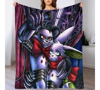 Five Nights at Freddy's Super Soft Blanket,Couch&Bed Lightweight Anime Fleece Throw 3D Design Fluffy Cozy Blanket Bedroom Living Room Decor Gift for Men & Women 70x80inch(180x200cm)
