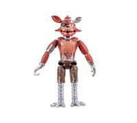 Five Nights at Freddys Withered Foxy - 5-Inch Articulated Figure with Jumpscare Feature and Glow-In-The-Dark Eyes