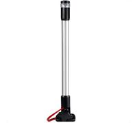 Five Oceans 14" LED Boat Anchor Light, 2NM All-Round Navigation Pole Light, 10-30V DC, IP65 Waterproof, Polycarbonate Lens & Aluminum Tube, Fold-Down Base Stern Light - FO5006