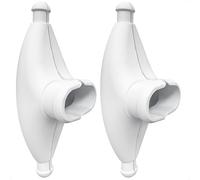 Five Oceans 7-1/2" Rubber Spreader Boots 2-Pack - Large, UV-Resistant Rubber for 1/4" Wire Shrouds, Fits 2-1/8" x 1" Spreader Tips for Sail Protection - FO4972