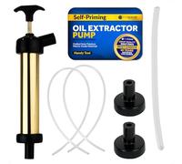 Five Oceans Marine Oil Extractor Pump, Fluid Extractor, Manual Oil Drain Pump Kit for Inboard and I/O Engines/Jet Skis, 1/4-Inch 5/16-Inch 1/2-Inch Drain Tubes, Vacuum Oil Change Pump - FO3915