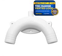 Five Oceans TMC Marine Vented Loop for Boats and RVs, 1-1/2 Inch Hose - Prevents Siphoning in Inlet and Discharge Plumbing Systems - FO2422