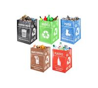 Five Packs of Heavy Duty Recycling Sorting Bags