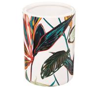 Five Palawan Ceramic Tumbler and Toothbrush Holder