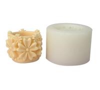 Five Petaled Flower Pots Silicone Molds Clay Handmade Plant Epoxy Resin Plaster Five Petaled Flower Pots Epoxy Resin Plant Silicone