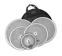 Five Piece Alloy Cymbal Set 10" Splash+14"Hi-Hat+16" Crash+20" Ride+Bag For Jazz Drum Set Cymbals for Beginners