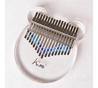 【Five-Piece Suit】17-Key Thumb Piano,Kalimba,Mbira Transparent Acrylic Material Thumb Piano Portable Musical Instrument
