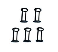Five Pieces I-circle Silicone Sealing Rings Food Grade H Shape Gasket Spare Parts Compatible for Donper Soft Ice Cream Machine Accessories