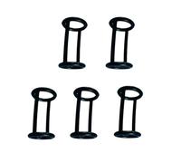 Five Pieces I-Circle Silicone Sealing Rings Food Grade H Shape Gasket Spare Parts, Compatible with Donper, Soft Ice Cream Machine Accessories