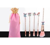 Five Pieces Stitch-Inspired Makeup Brushes Set