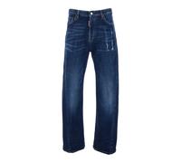 Five-pocket Jeans with Faded Effect - male - Dsquared2 - Loose Fit Jeans - Blue - L - Jeans L
