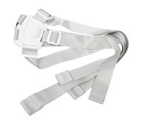 Five Point Safety Harness for Infant and Dining Chair White Nylon