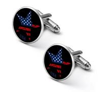 Five Pointed Flag Men's Alloy Cufflinks Classic Cuff Link Fashion Shirt Accessories for Business Party Wedding 2.0cm