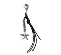 Five-pointed Star Bead Pendant Phone Charm Hanging Rope Chain Strap Bag Decoration Lanyards Keychain Accessory Keychain Strap For Keys Cartoon Charm Chain Bowknot