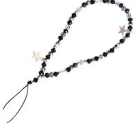 Five-Pointed Star Beaded Phone Strap,Detachable Lanyard with Cute Pendant Charm for Mobile/Cell Phone, Keys and Bags,Decorative Phones Accessories, Gift Charms and Fashion Jewelry