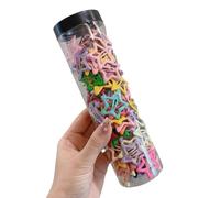 Five-pointed star hairpin for girl, side bangs clip, BB clip hairpin, dopamine color