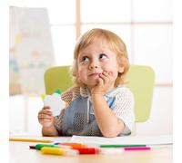 Five-Pointed Star Highlighter | 2X Star Shaped Children Highlighter Pen Multi Color - School Stationery Studying Working Pen for Crafting, Work Notes