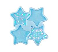 Five-Pointed Star Resin Mold Phone Holder Silicone for Casting Home Decoration Epoxy Jewelry Molds for Metal/Hairpin Epoxy for Small