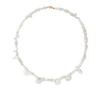 Five-pointed Star Shell Beads Choker Necklace Natural Freshwater Pearl Charm Jewelry Gifts for Girl