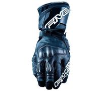 Five RFX Wp Black Moto Gloves For Men, XL, 1 Pair