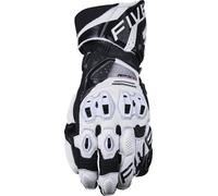 Five RFX1 Evo Motorcycle Gloves, white, size M