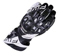 Five RFX1 Evo Motorcycle Motorbike Race Performance Gloves - Black / White